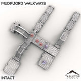 Tabletop Terrain Building Mudifjord Walkways