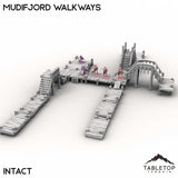 Tabletop Terrain Building Mudifjord Walkways