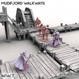 Tabletop Terrain Building Mudifjord Walkways