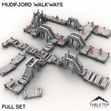 Tabletop Terrain Building Mudifjord Walkways