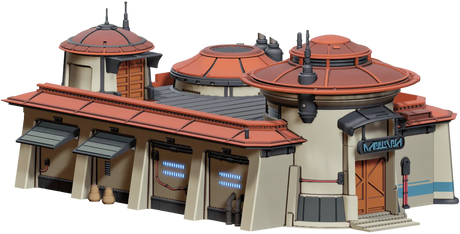 Tabletop Terrain Building Natoshoo's Cantina