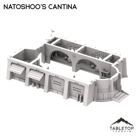 Tabletop Terrain Building Natoshoo's Cantina