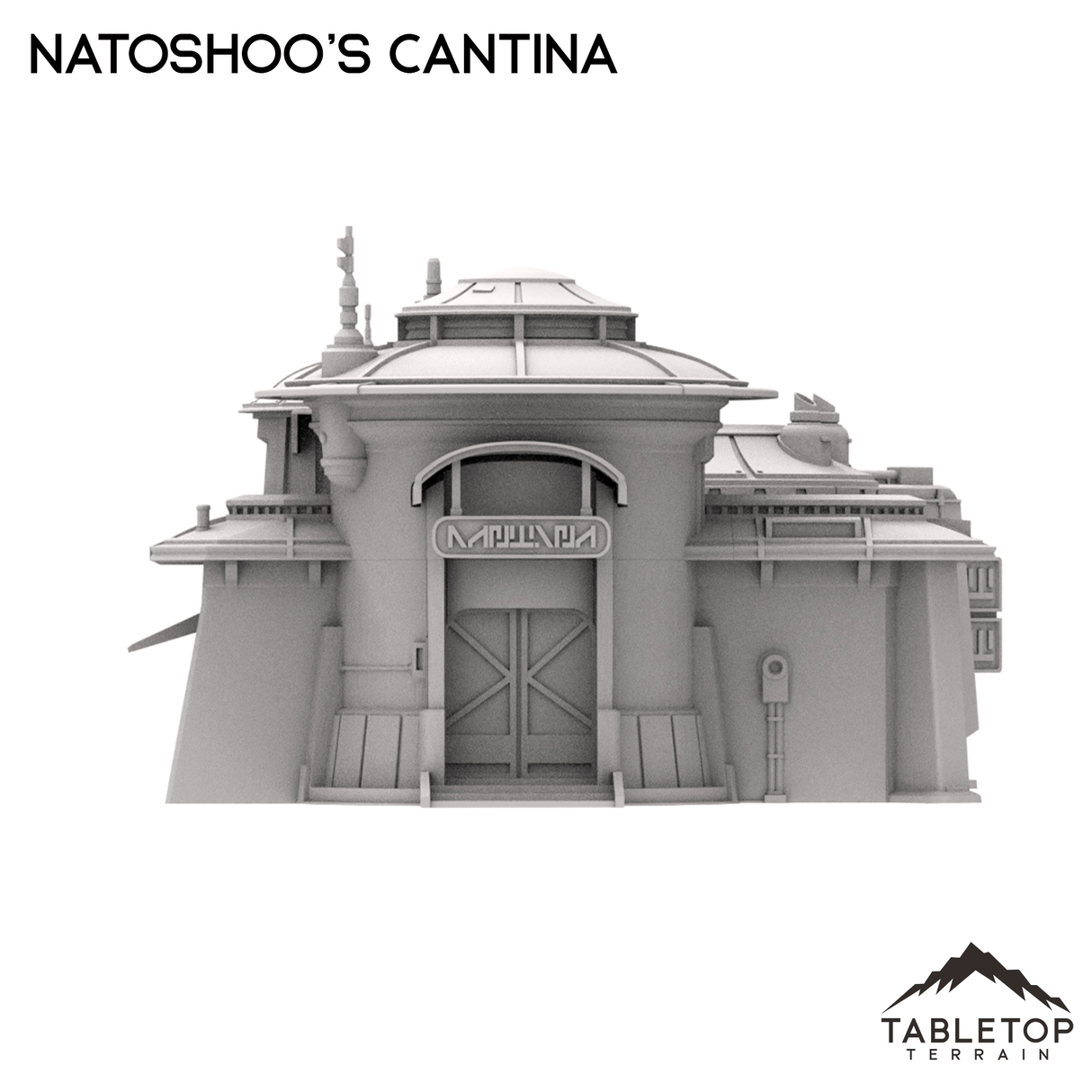 Tabletop Terrain Building Natoshoo's Cantina