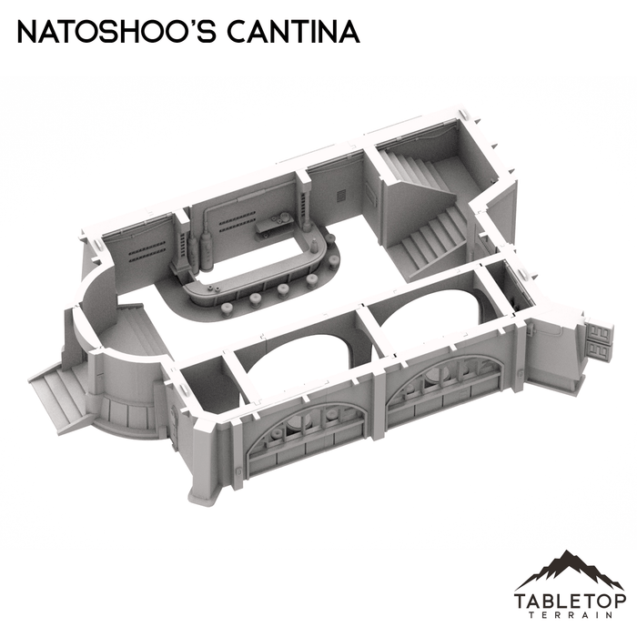 Tabletop Terrain Building Natoshoo's Cantina