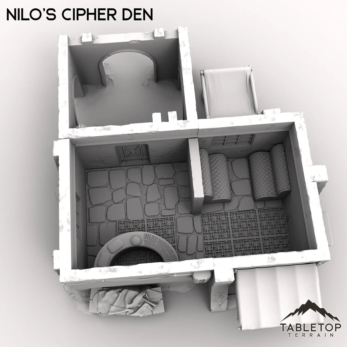 Tabletop Terrain Building Nilo's Cipher Den