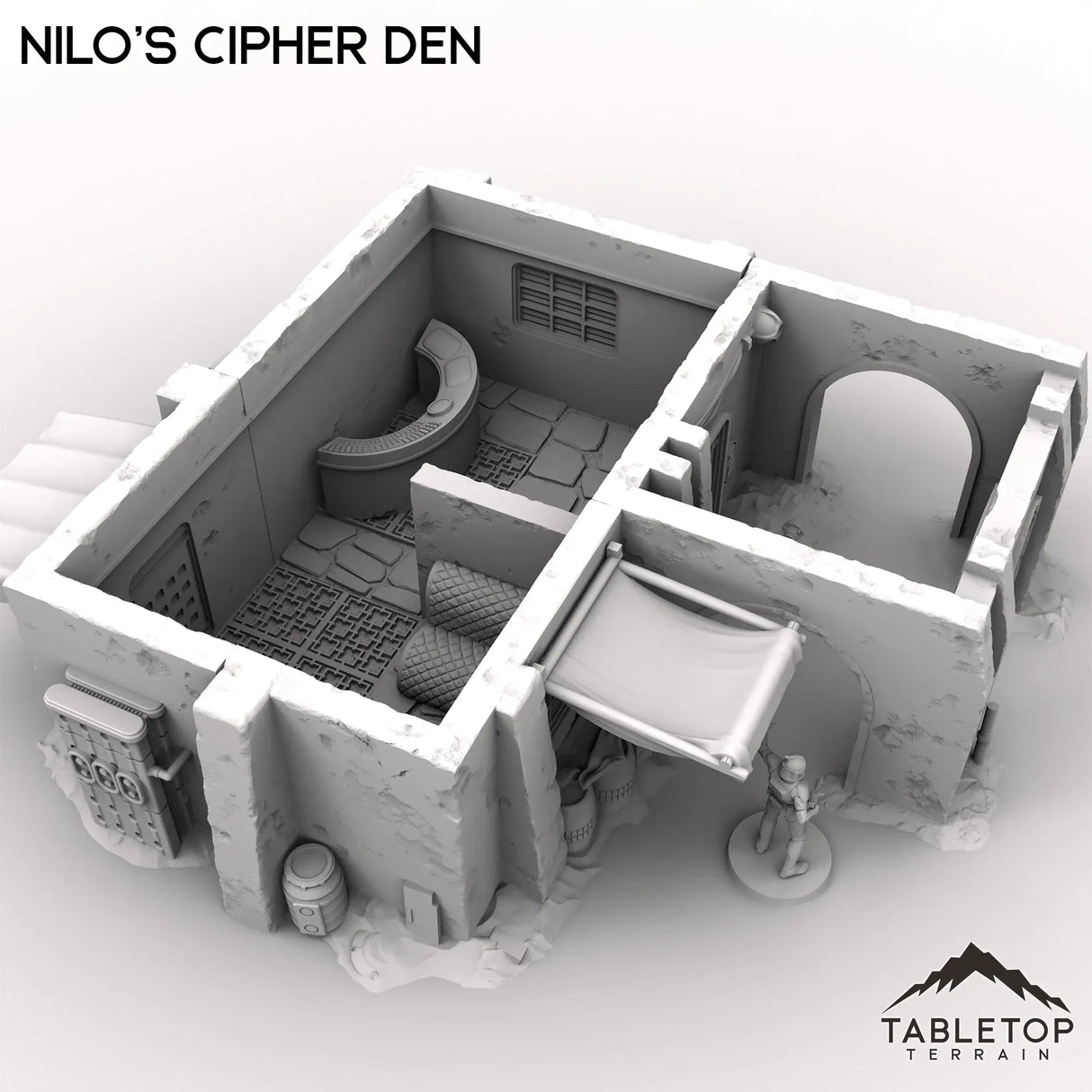 Tabletop Terrain Building Nilo's Cipher Den