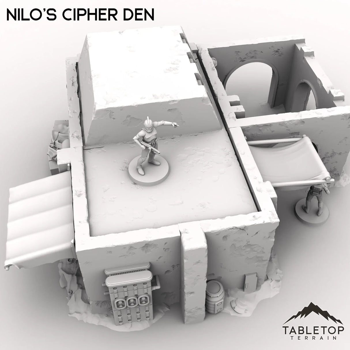 Tabletop Terrain Building Nilo's Cipher Den