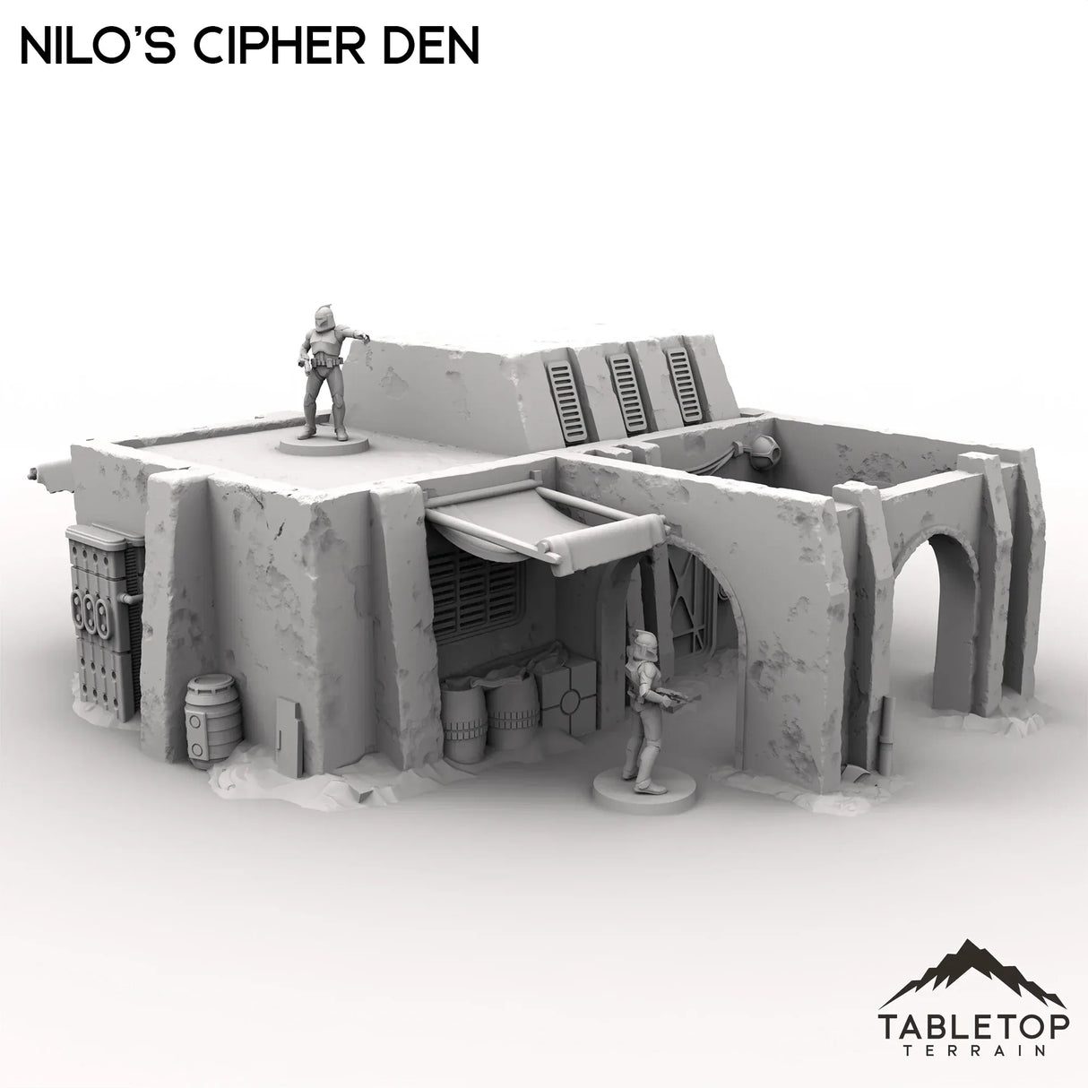 Tabletop Terrain Building Nilo's Cipher Den