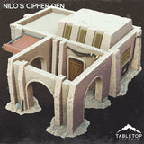 Tabletop Terrain Building Nilo's Cipher Den