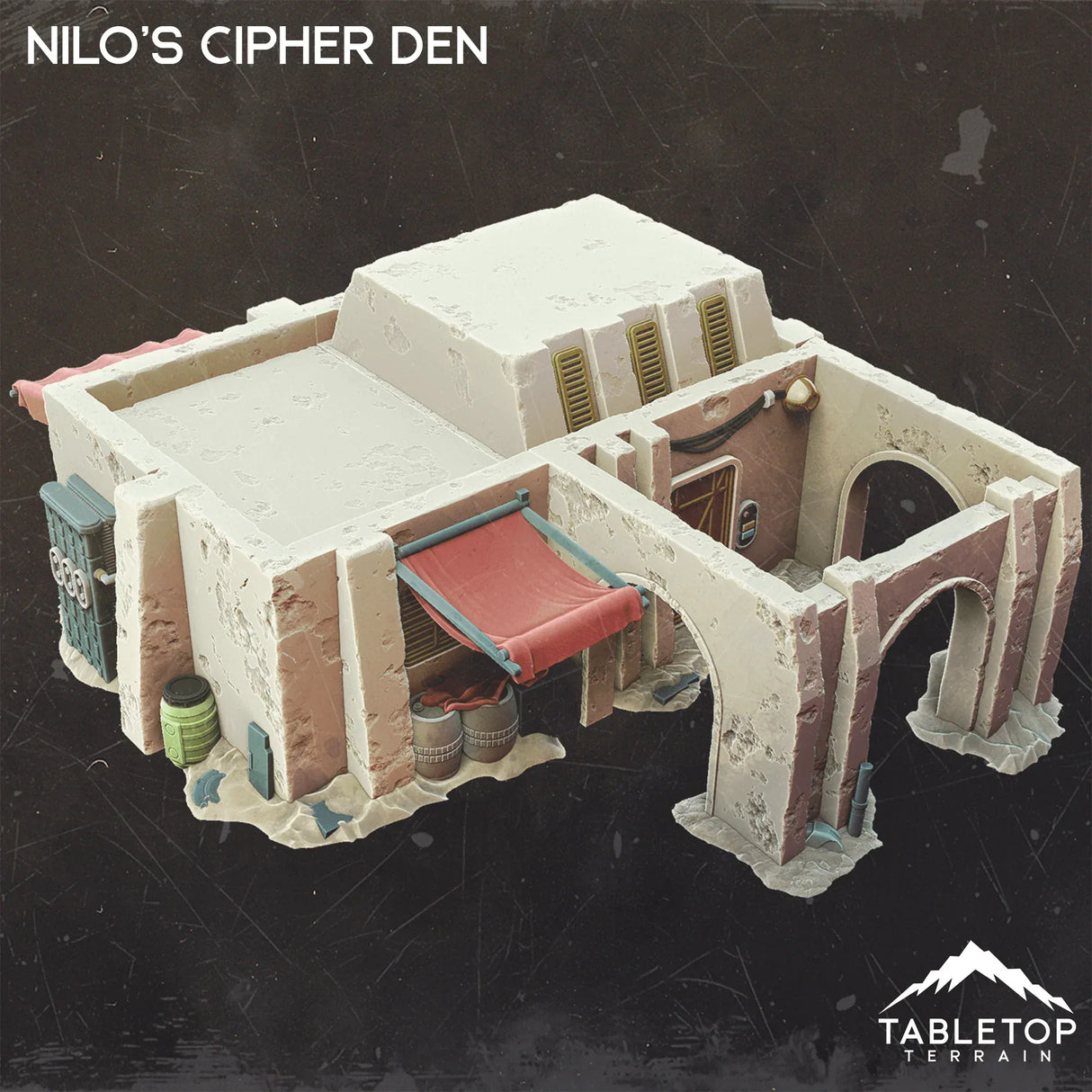 Tabletop Terrain Building Nilo's Cipher Den