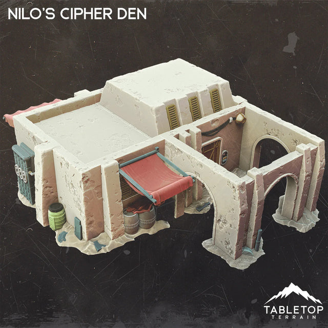 Tabletop Terrain Building Nilo's Cipher Den