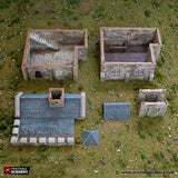 Tabletop Terrain Building Norman Stone Keep - Country & King - Fantasy Historical Building