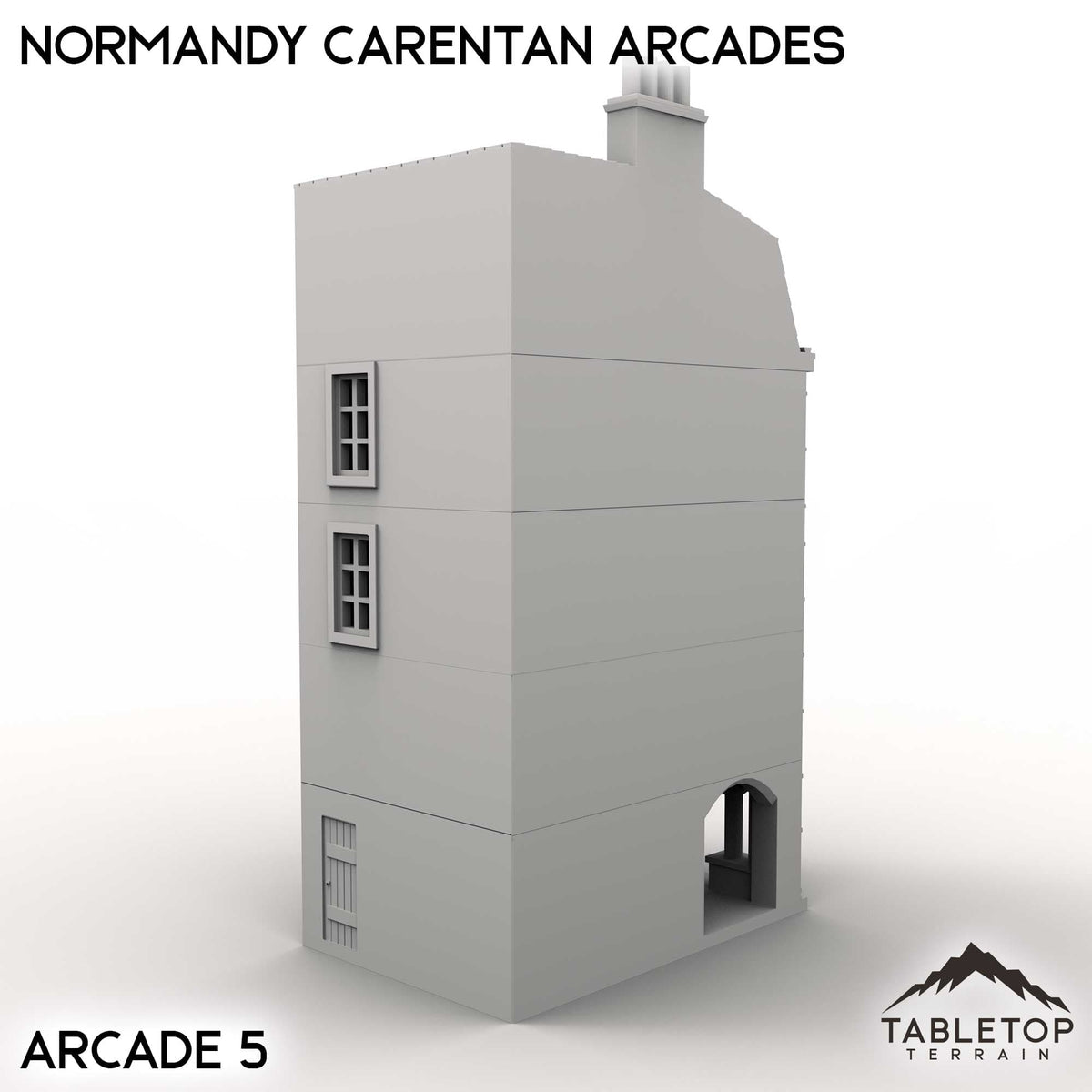 Tabletop Terrain Building Normandy Carentan Arcades