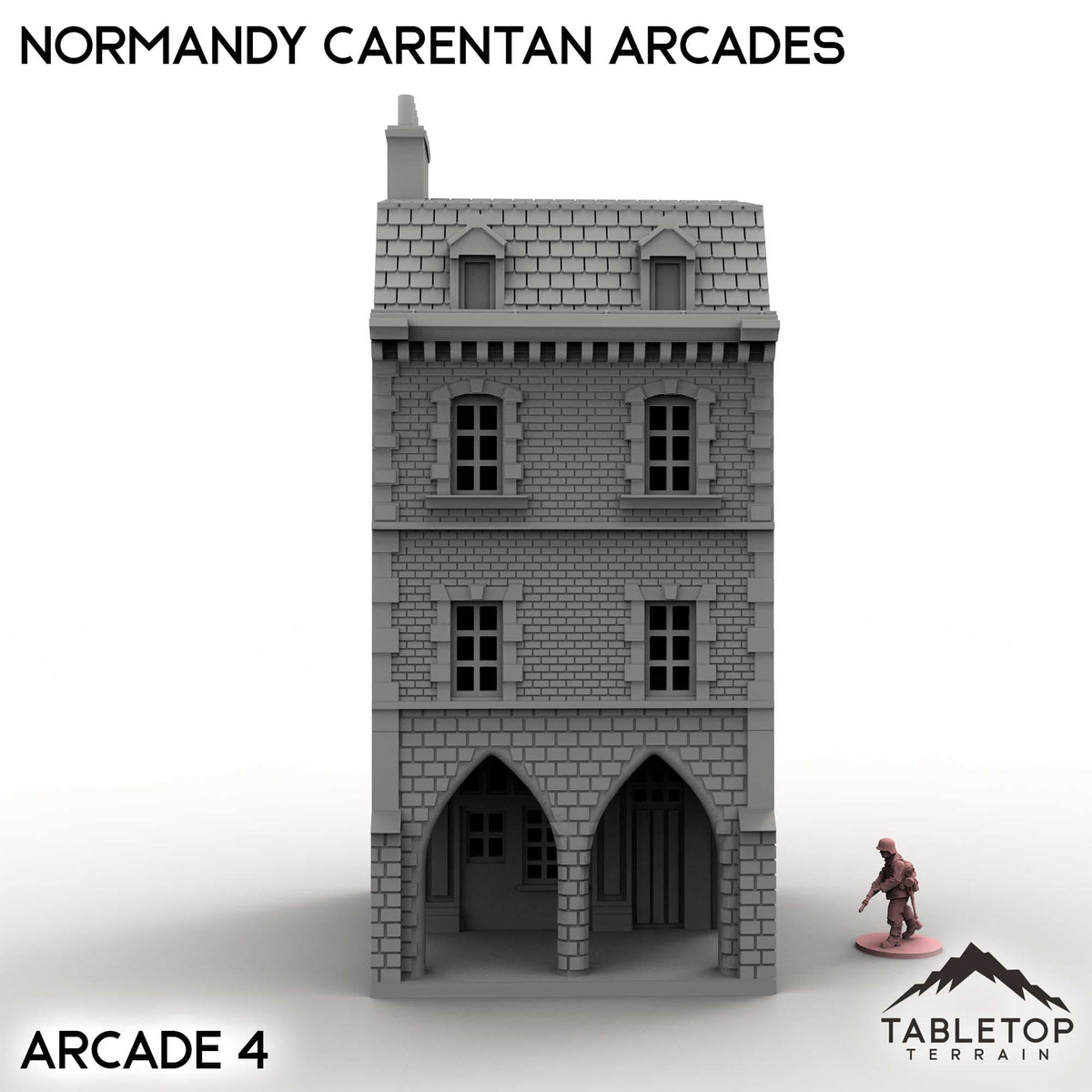 Tabletop Terrain Building Normandy Carentan Arcades
