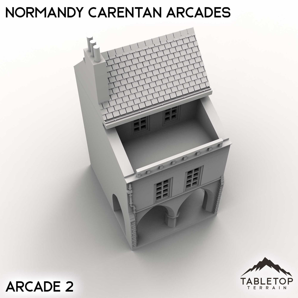 Tabletop Terrain Building Normandy Carentan Arcades