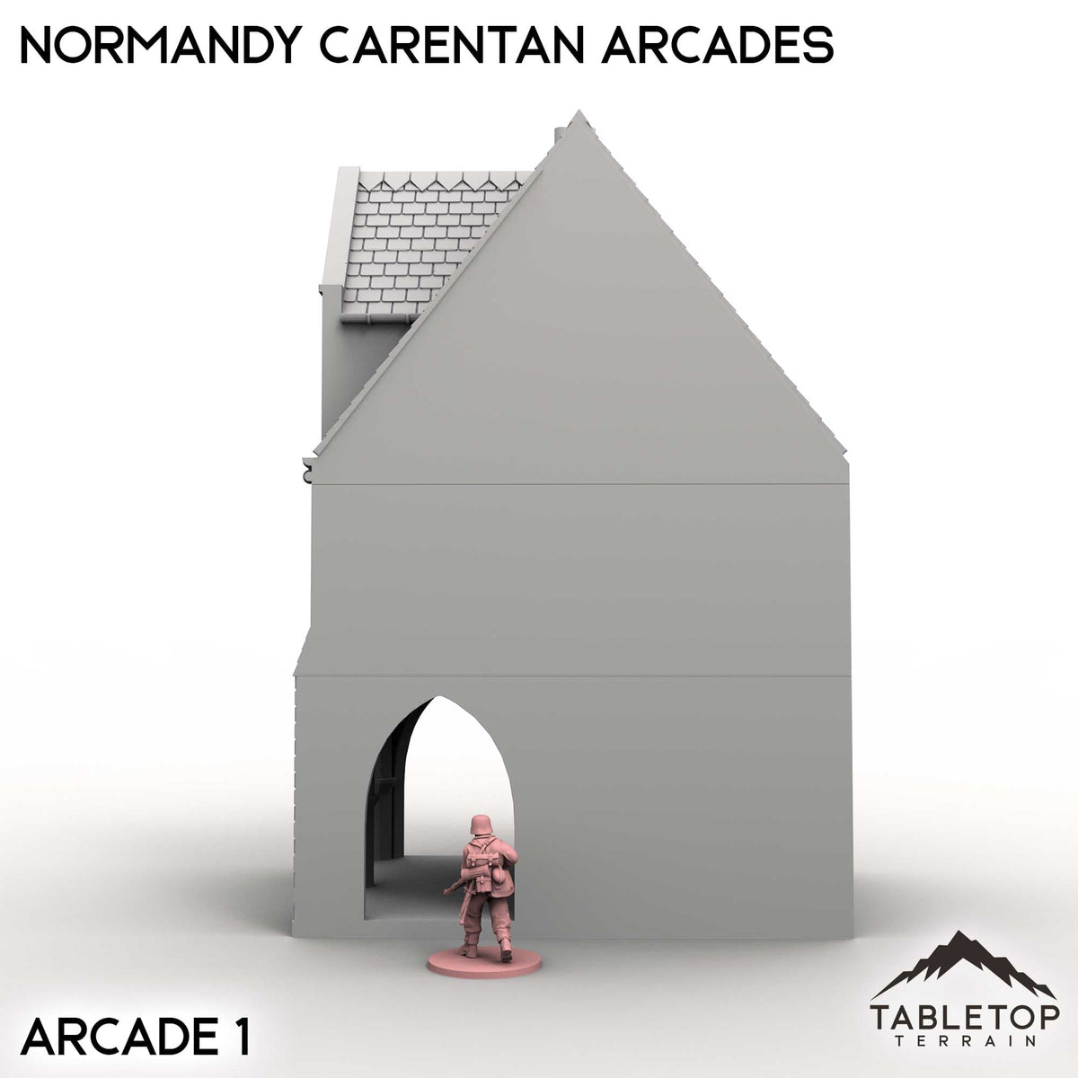 Tabletop Terrain Building Normandy Carentan Arcades