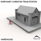 Tabletop Terrain Building Normandy Carentan Train Station