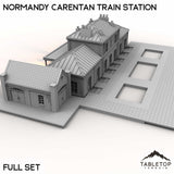 Tabletop Terrain Building Normandy Carentan Train Station