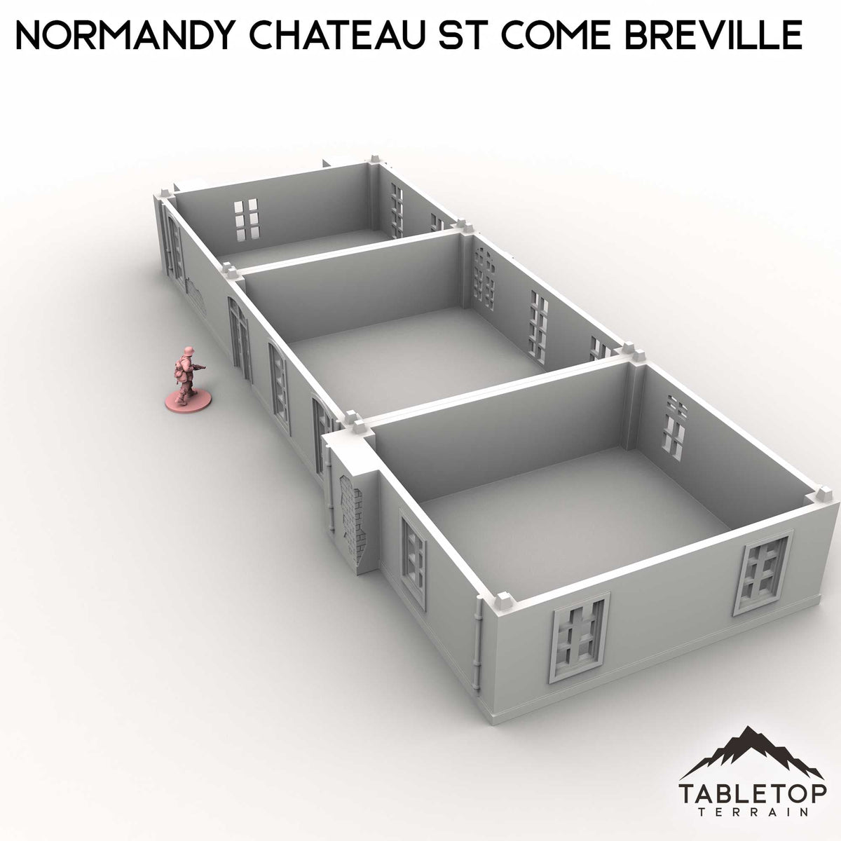 Tabletop Terrain Building Normandy Chateau St Come Breville