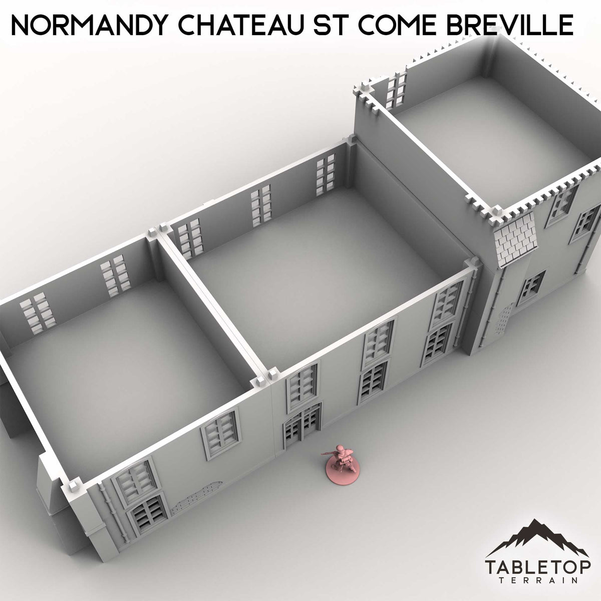 Tabletop Terrain Building Normandy Chateau St Come Breville