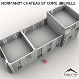 Tabletop Terrain Building Normandy Chateau St Come Breville