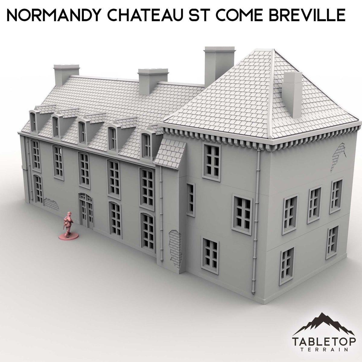 Tabletop Terrain Building Normandy Chateau St Come Breville