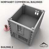Tabletop Terrain Building Normandy Commercial Buildings