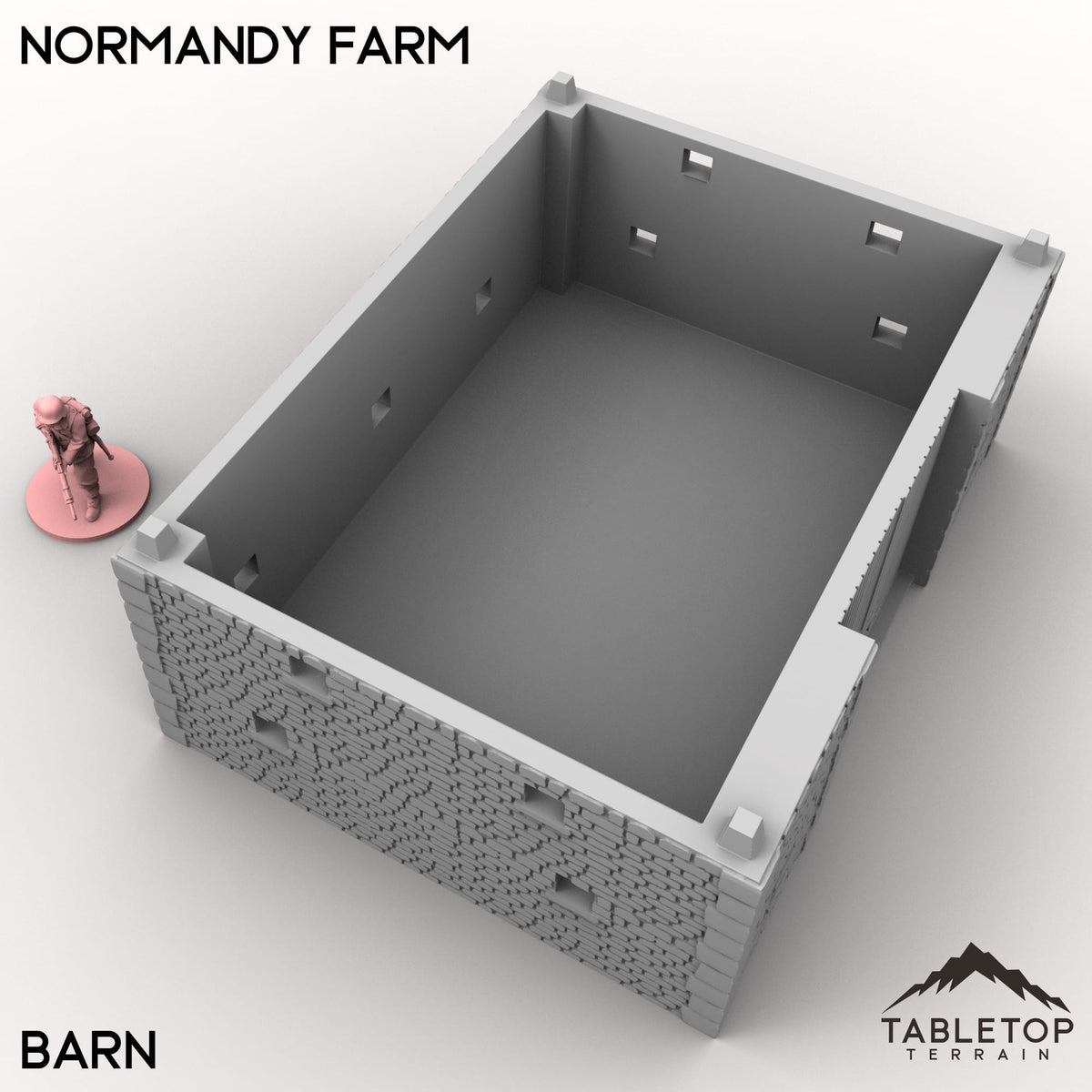 Tabletop Terrain Building Normandy Farm