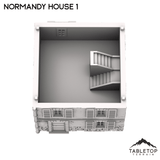 Tabletop Terrain Building Normandy House 1 - French Building