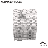 Tabletop Terrain Building Normandy House 1 - French Building