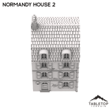 Tabletop Terrain Building Normandy House 2 - French Building