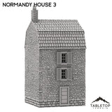 Tabletop Terrain Building Normandy House 3 - French Building