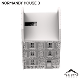 Tabletop Terrain Building Normandy House 3 - French Building