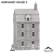 Tabletop Terrain Building Normandy House 3 - French Building