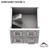 Tabletop Terrain Building Normandy House 4 - French Building