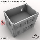 Tabletop Terrain Building Normandy Row Houses