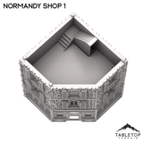 Tabletop Terrain Building Normandy Shop 1 - French Building