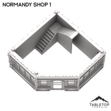 Tabletop Terrain Building Normandy Shop 1 - French Building