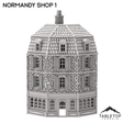 Tabletop Terrain Building Normandy Shop 1 - French Building