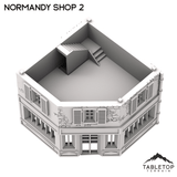 Tabletop Terrain Building Normandy Shop 2 - French Building