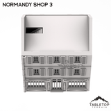 Tabletop Terrain Building Normandy Shop 3 - French Building