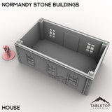 Tabletop Terrain Building Normandy Stone Buildings