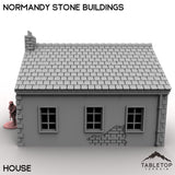 Tabletop Terrain Building Normandy Stone Buildings
