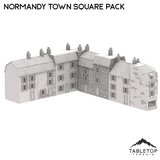 Tabletop Terrain Building Normandy Town Square Pack