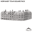 Tabletop Terrain Building Normandy Town Square Pack