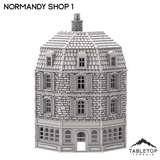 Tabletop Terrain Building Normandy Town Square Pack