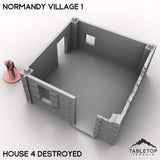 Tabletop Terrain Building Normandy Village 1
