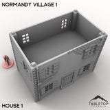 Tabletop Terrain Building Normandy Village 1