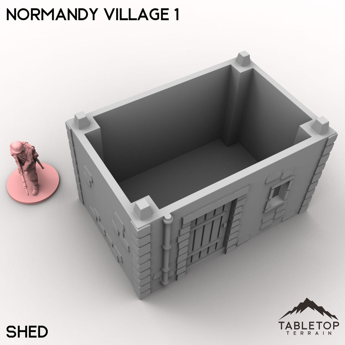 Tabletop Terrain Building Normandy Village 1