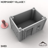 Tabletop Terrain Building Normandy Village 1